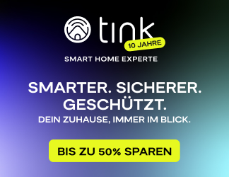 Jetzt beim Smart Security Sale bis zu 50% sparen - zum tink Shop